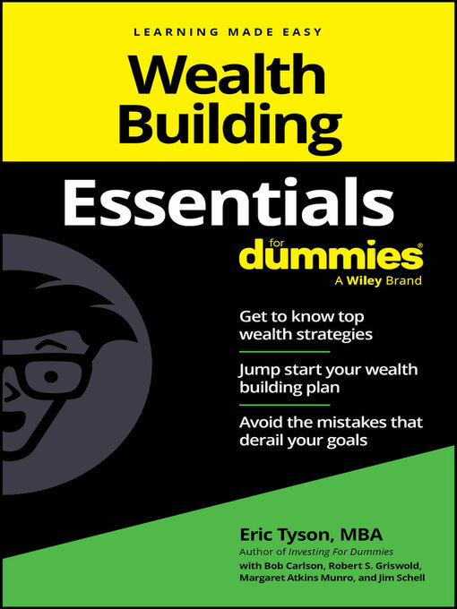 Title details for Wealth Building Essentials For Dummies by Eric Tyson - Wait list